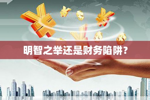 正宁明智之举还是财务陷阱？