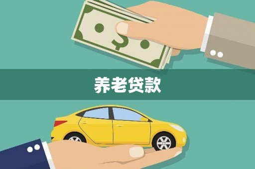 正宁养老贷款