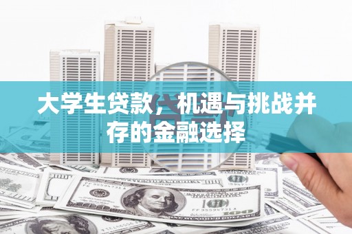 正宁大学生贷款，机遇与挑战并存的金融选择