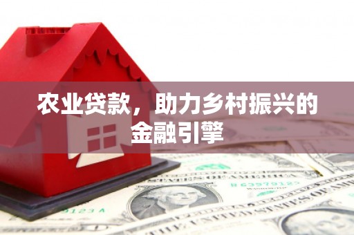 正宁农业贷款，助力乡村振兴的金融引擎