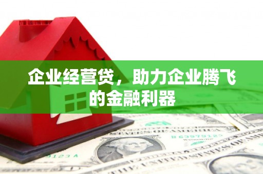 正宁企业经营贷，助力企业腾飞的金融利器