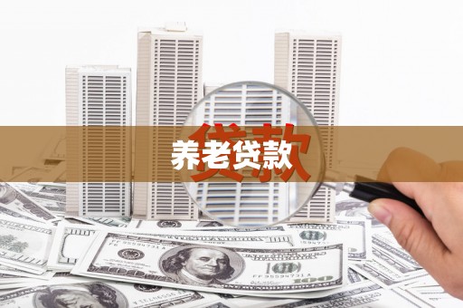 正宁养老贷款