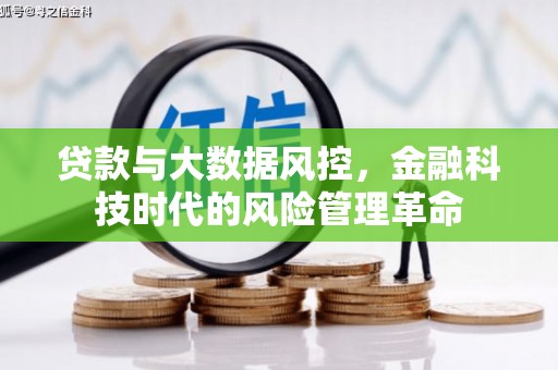 正宁贷款与大数据风控，金融科技时代的风险管理革命