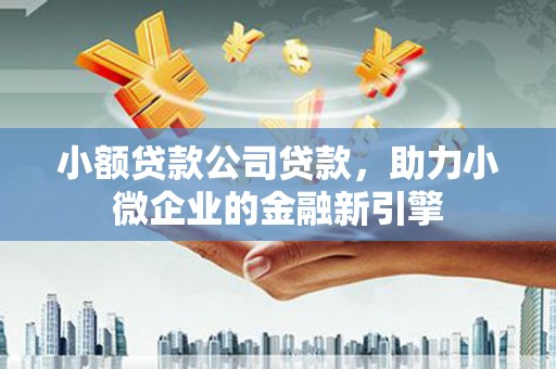 正宁小额贷款公司贷款，助力小微企业的金融新引擎
