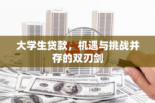 正宁大学生贷款，机遇与挑战并存的双刃剑