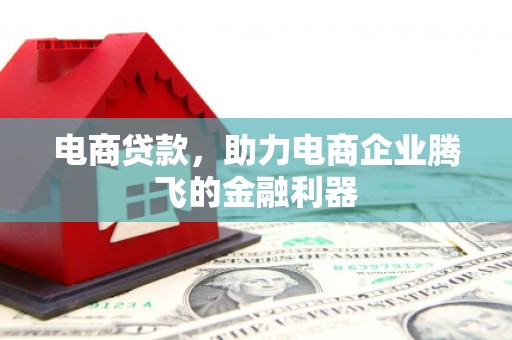 正宁电商贷款，助力电商企业腾飞的金融利器