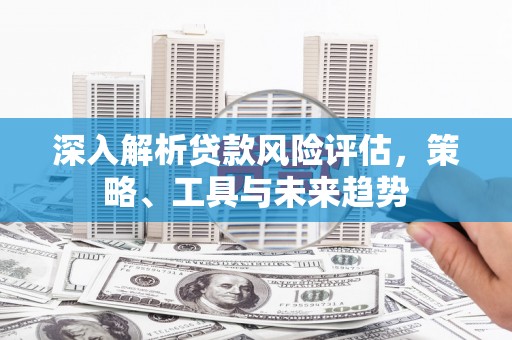 正宁深入解析贷款风险评估，策略、工具与未来趋势