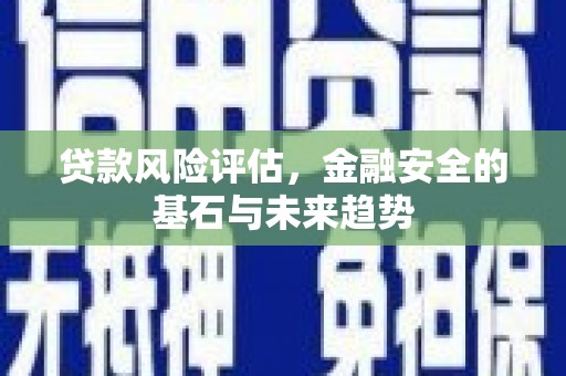 正宁贷款风险评估，金融安全的基石与未来趋势