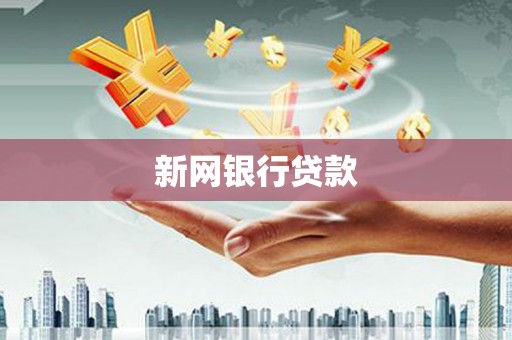 正宁新网银行贷款