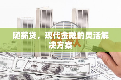 正宁随薪贷，现代金融的灵活解决方案