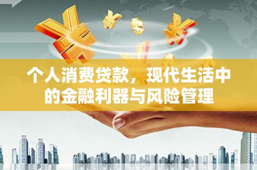 正宁个人消费贷款，现代生活中的金融利器与风险管理