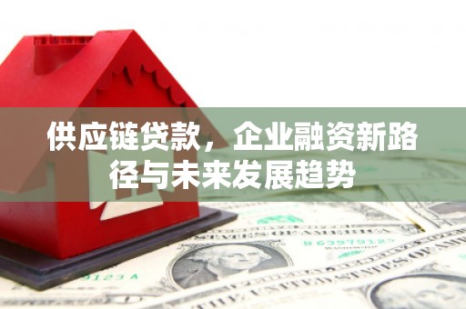 正宁供应链贷款，企业融资新路径与未来发展趋势
