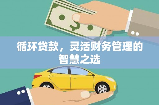 正宁循环贷款，灵活财务管理的智慧之选