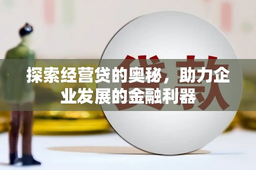 正宁探索经营贷的奥秘，助力企业发展的金融利器