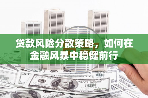 正宁贷款风险分散策略，如何在金融风暴中稳健前行