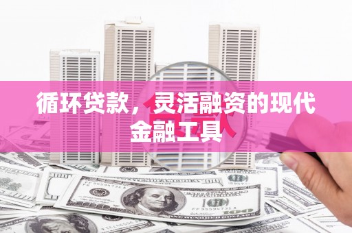 正宁循环贷款，灵活融资的现代金融工具