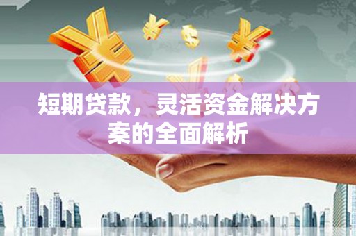 正宁短期贷款，灵活资金解决方案的全面解析
