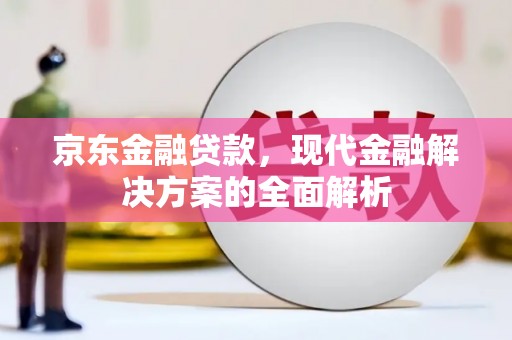 正宁京东金融贷款，现代金融解决方案的全面解析