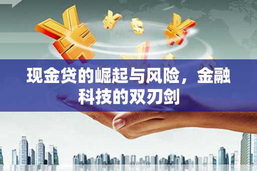 正宁现金贷的崛起与风险，金融科技的双刃剑