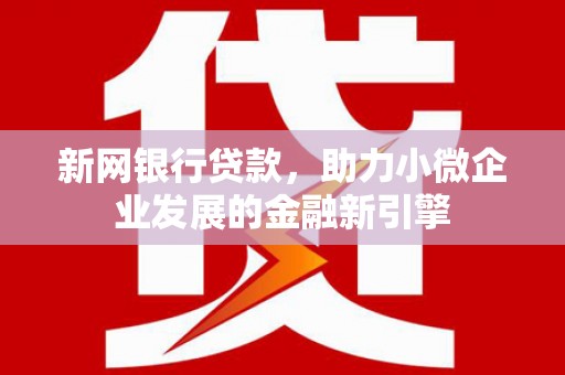 正宁新网银行贷款，助力小微企业发展的金融新引擎