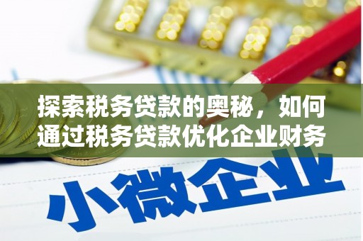 正宁探索税务贷款的奥秘，如何通过税务贷款优化企业财务