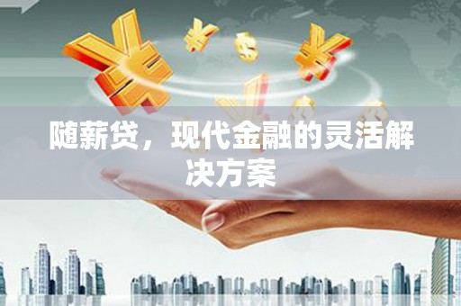正宁随薪贷，现代金融的灵活解决方案