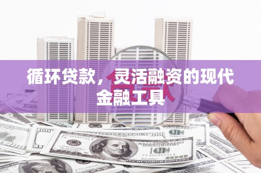 正宁循环贷款，灵活融资的现代金融工具