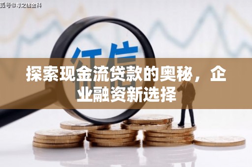 正宁探索现金流贷款的奥秘，企业融资新选择
