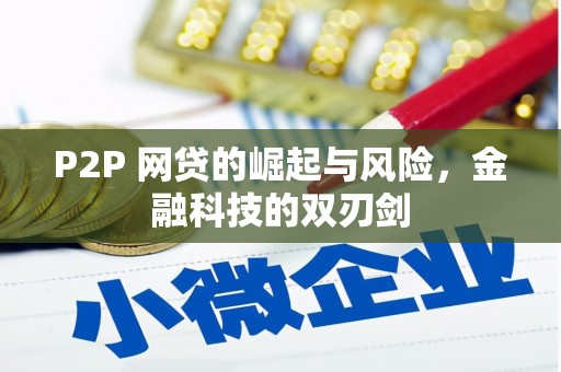 正宁P2P 网贷的崛起与风险，金融科技的双刃剑