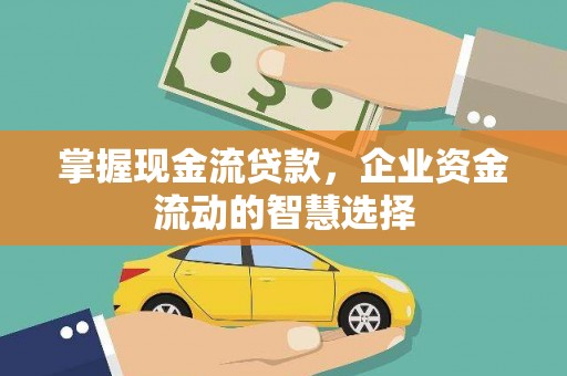 正宁掌握现金流贷款，企业资金流动的智慧选择