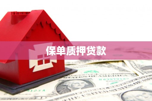 正宁保单质押贷款