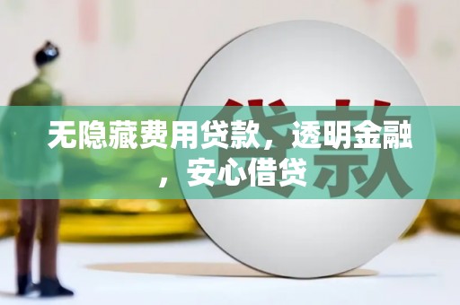 正宁无隐藏费用贷款，透明金融，安心借贷