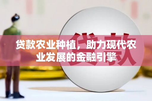 正宁贷款农业种植，助力现代农业发展的金融引擎