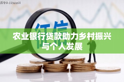 正宁农业银行贷款助力乡村振兴与个人发展