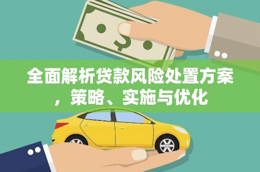 正宁全面解析贷款风险处置方案，策略、实施与优化