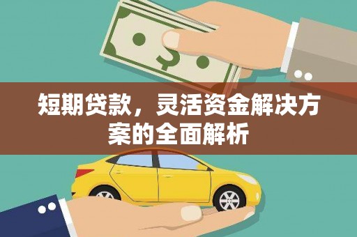 正宁短期贷款，灵活资金解决方案的全面解析