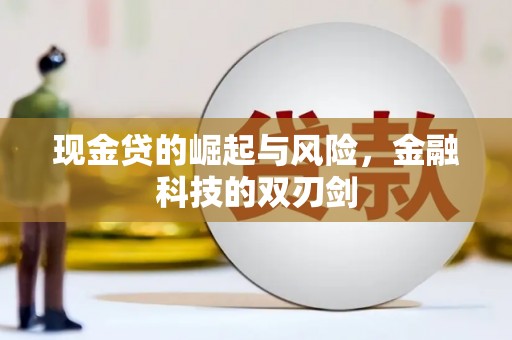 正宁现金贷的崛起与风险，金融科技的双刃剑