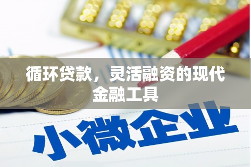 正宁循环贷款，灵活融资的现代金融工具