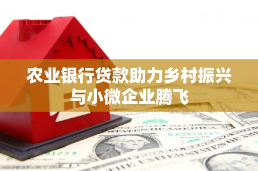 正宁农业银行贷款助力乡村振兴与小微企业腾飞