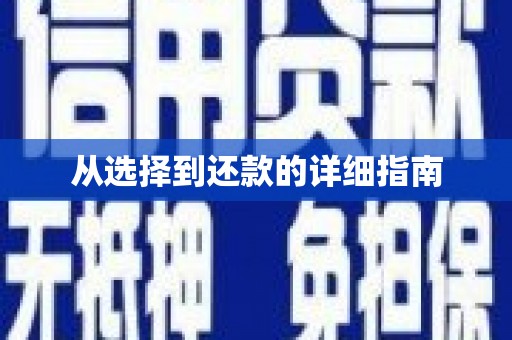 正宁从选择到还款的详细指南