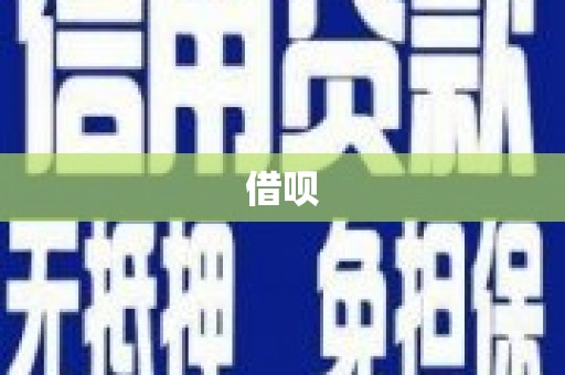 正宁借呗