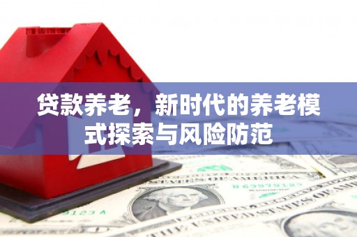 正宁贷款养老，新时代的养老模式探索与风险防范
