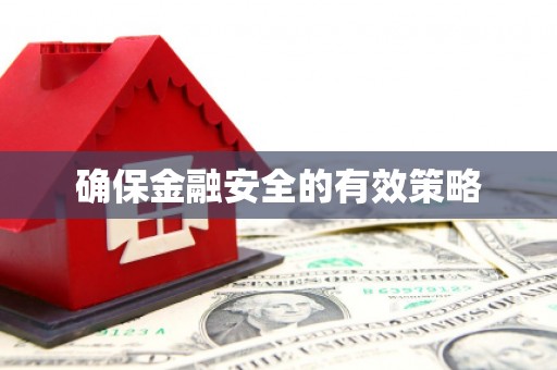 正宁确保金融安全的有效策略
