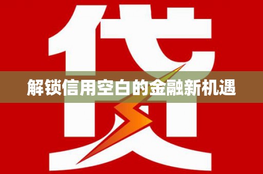 正宁解锁信用空白的金融新机遇