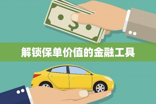 正宁解锁保单价值的金融工具
