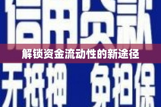 正宁解锁资金流动性的新途径