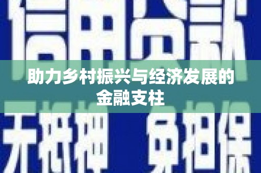 正宁助力乡村振兴与经济发展的金融支柱